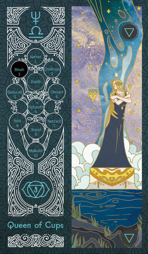 Sambucus Tarot - Marseilles Version – Queen of Cups