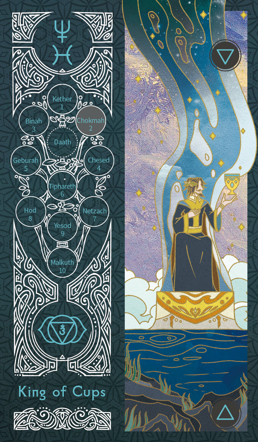 Sambucus Tarot - Marseilles Version – King of Cups