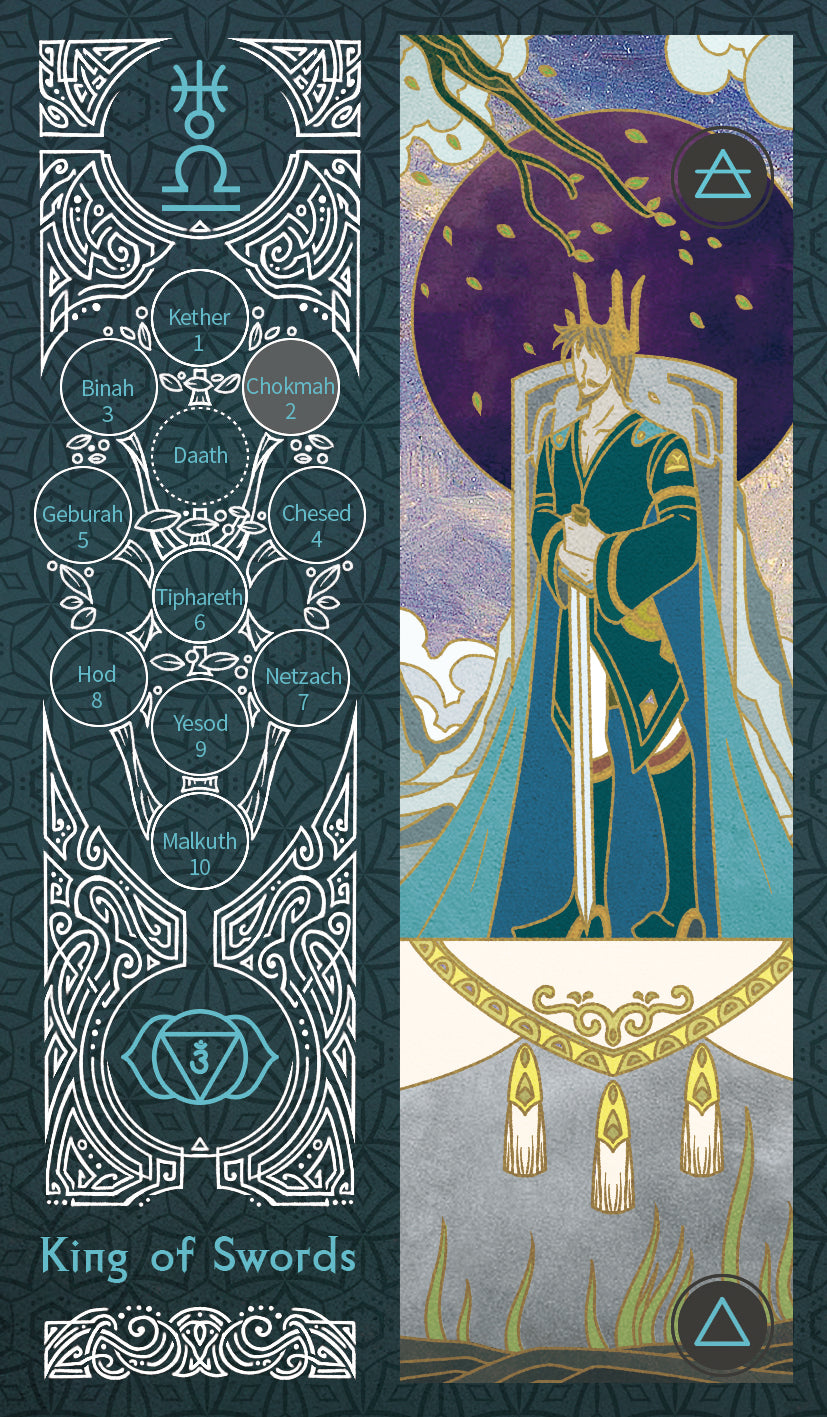 Sambucus Tarot - Marseilles Version – King of Swords