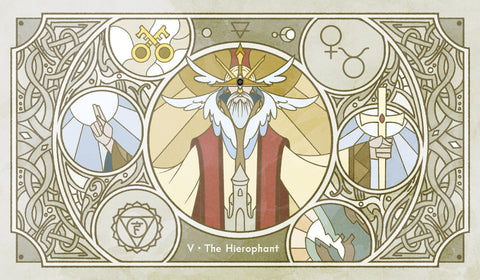 Sambucus Tarot - RWS Version – The Hierophant