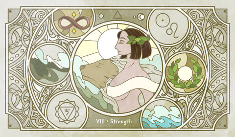Sambucus Tarot - RWS Version – Strength