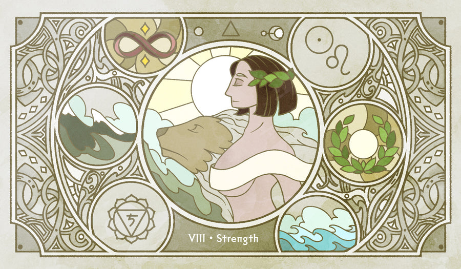 Sambucus Tarot - RWS Version – Strength