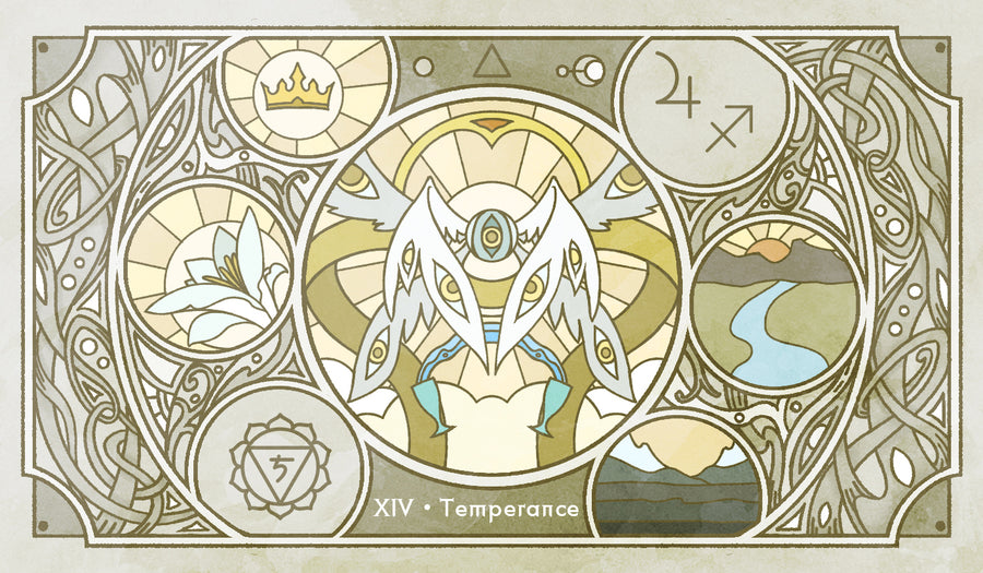 Sambucus Tarot - RWS Version – Temperance