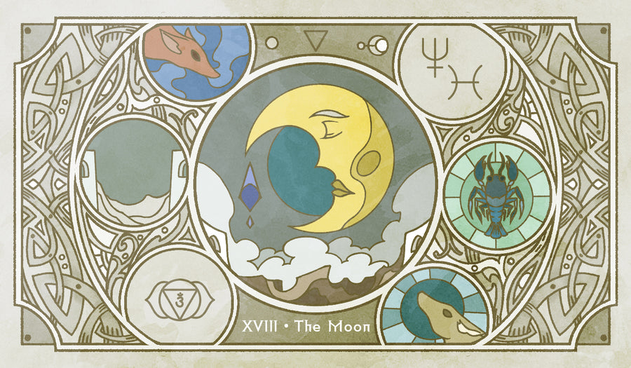 Sambucus Tarot - RWS Version – The Moon