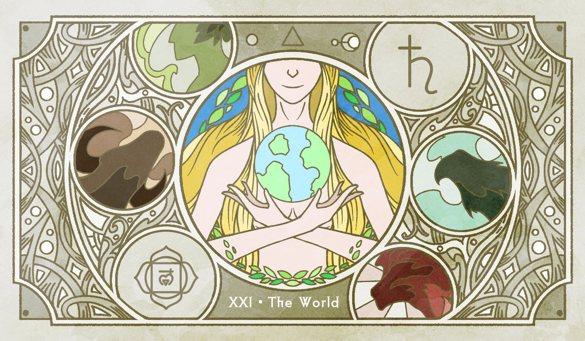 Sambucus Tarot - RWS Version – The World