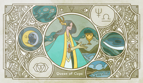 Sambucus Tarot - RWS Version – Queen of Cups