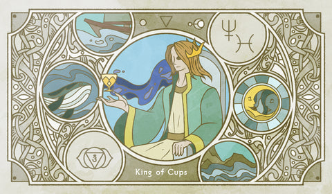 Sambucus Tarot - RWS Version – King of Cups