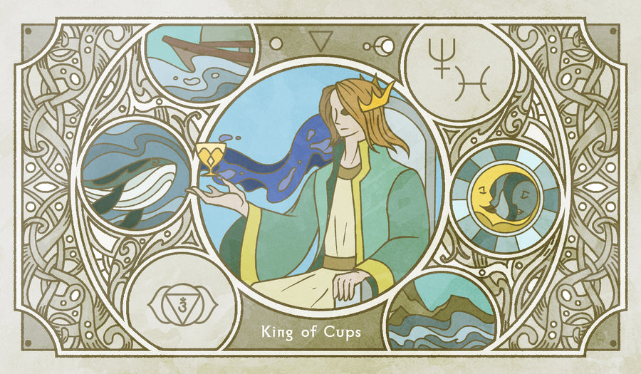 Sambucus Tarot - RWS Version – King of Cups