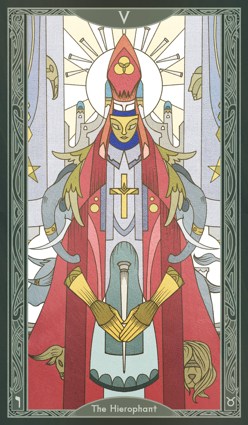 Sambucus Tarot - Thoth Version – The Hierophant
