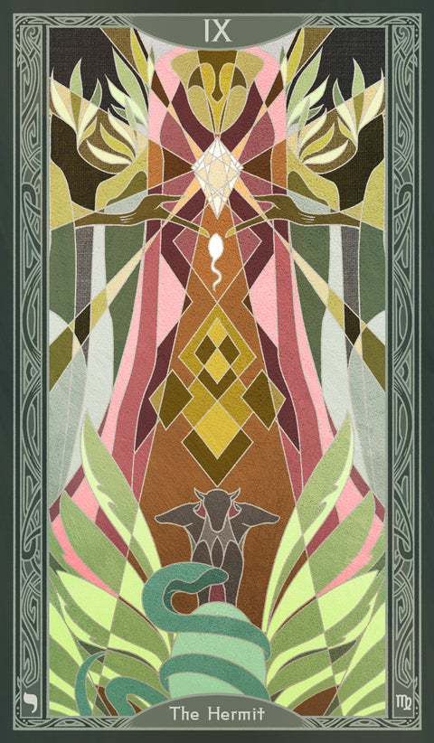 Sambucus Tarot - Thoth Version – The Hermit