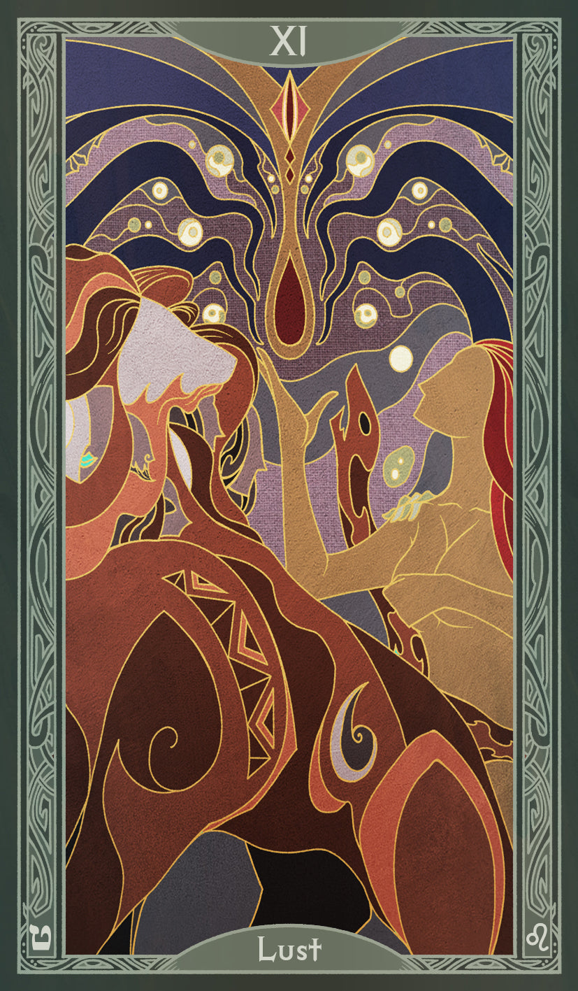 Sambucus Tarot - Thoth Version – Lust