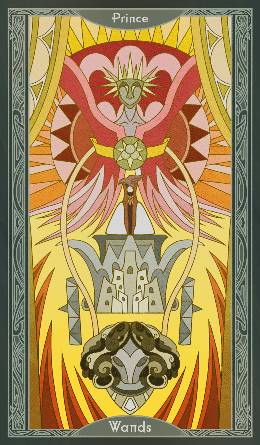 Sambucus Tarot - Thoth Version – Prince of Wands