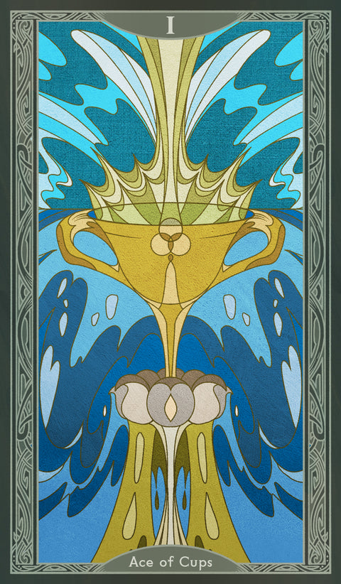 Sambucus Tarot - Thoth Version – Ace of Cups
