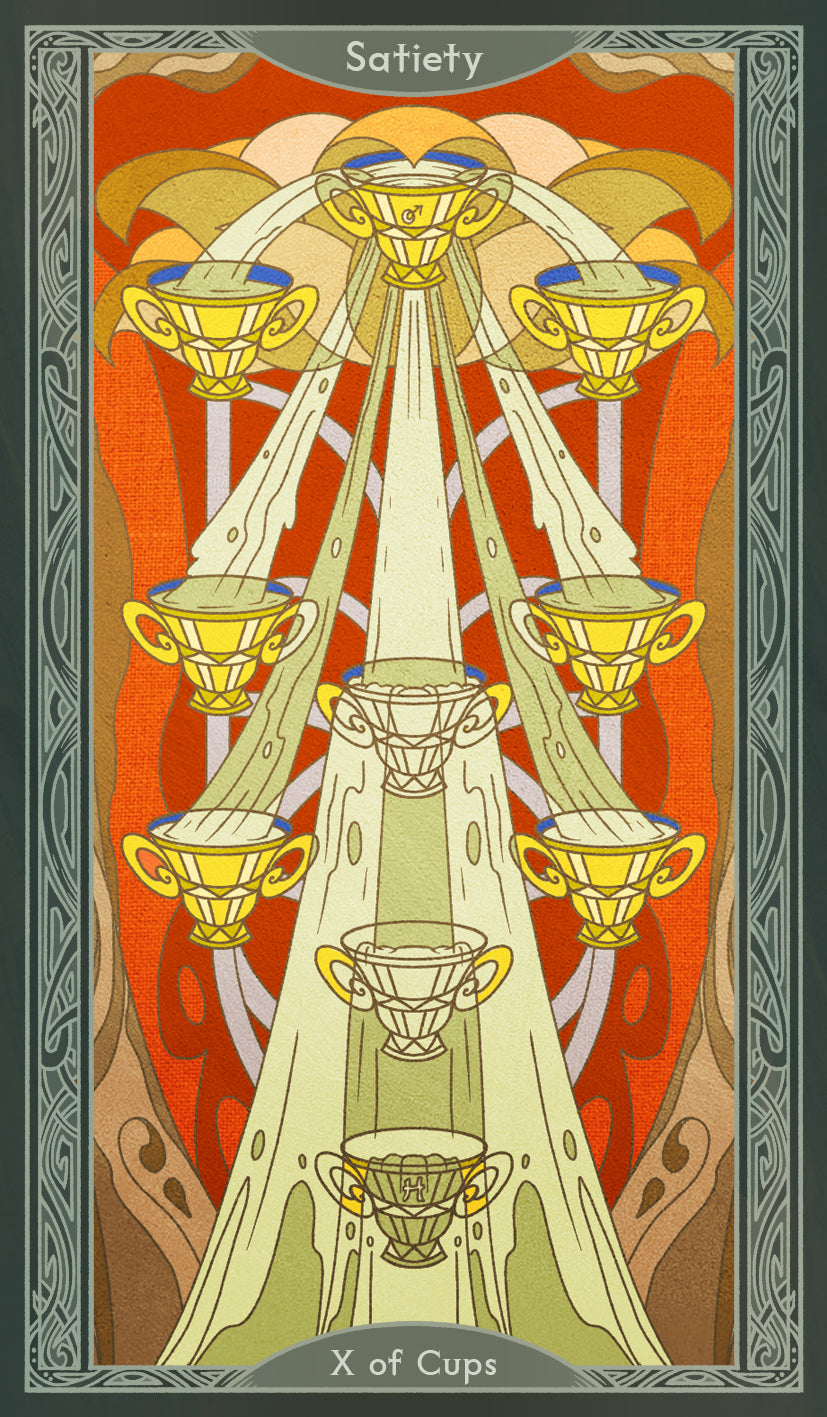 Sambucus Tarot - Thoth Version – Ten of Cups