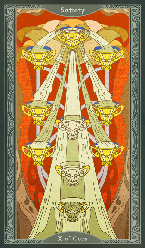 Sambucus Tarot - Thoth Version – Ten of Cups