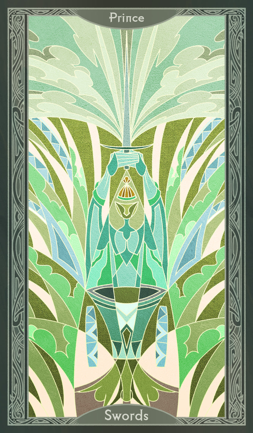 Sambucus Tarot - Thoth Version – Prince of Swords