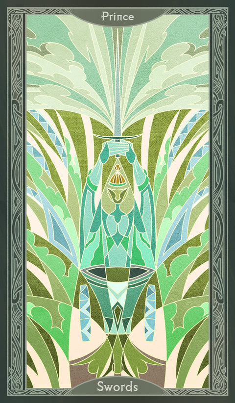 Sambucus Tarot - Thoth Version – Prince of Swords