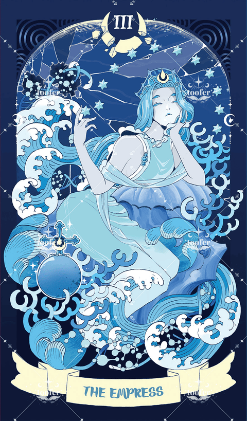 Sea in Moonlight Tarot – The Empress