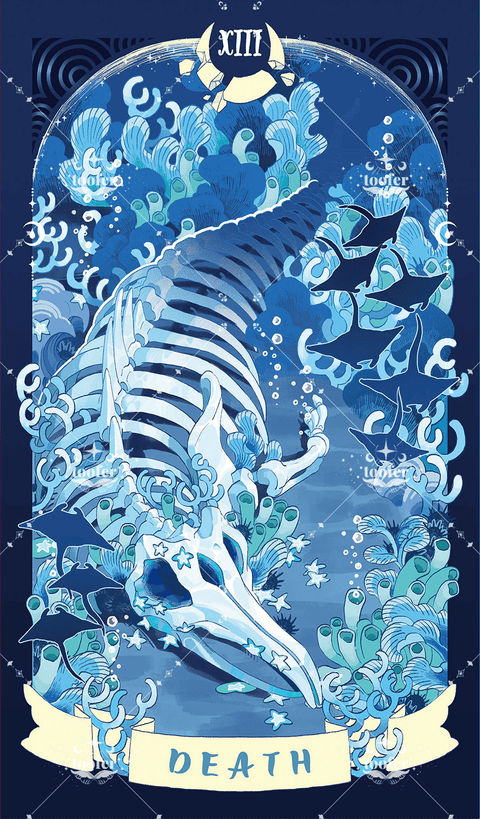 Sea in Moonlight Tarot – Death