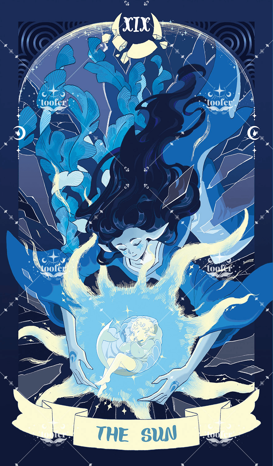 Sea in Moonlight Tarot – The Sun