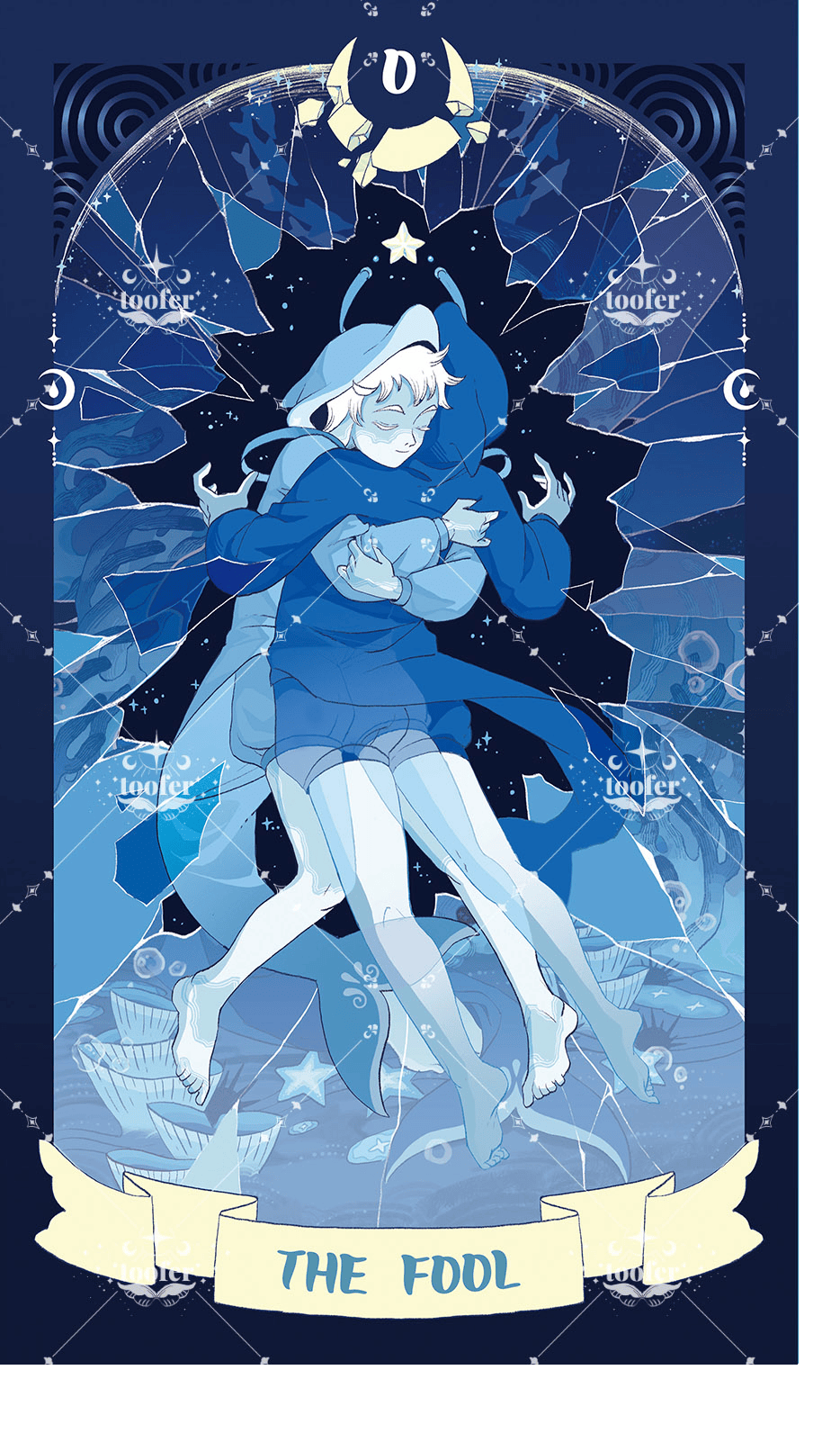 Sea in Moonlight Tarot – The Fool