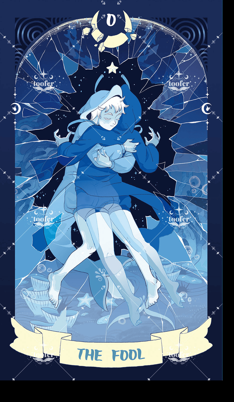 Sea in Moonlight Tarot – The Fool