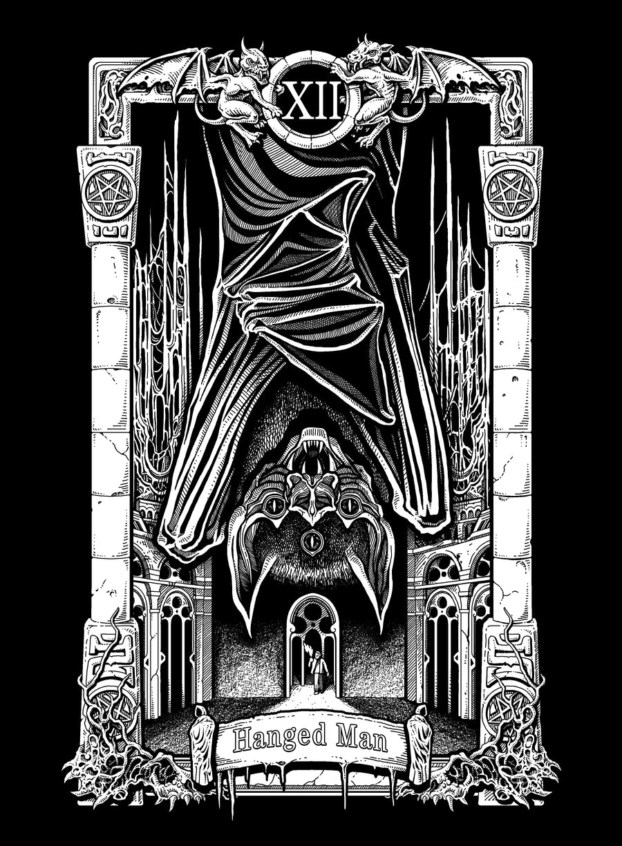 Shadow of Aeons Tarot – The Hanged Man