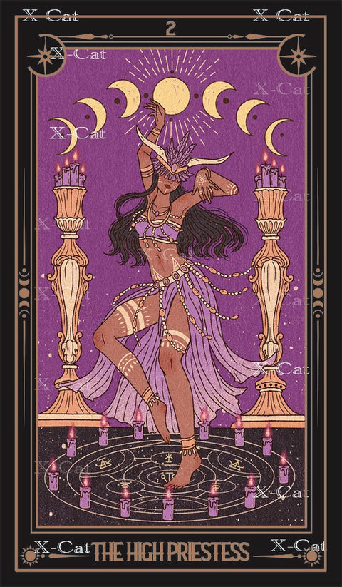 She's Wilderness Tarot – The High Priestess