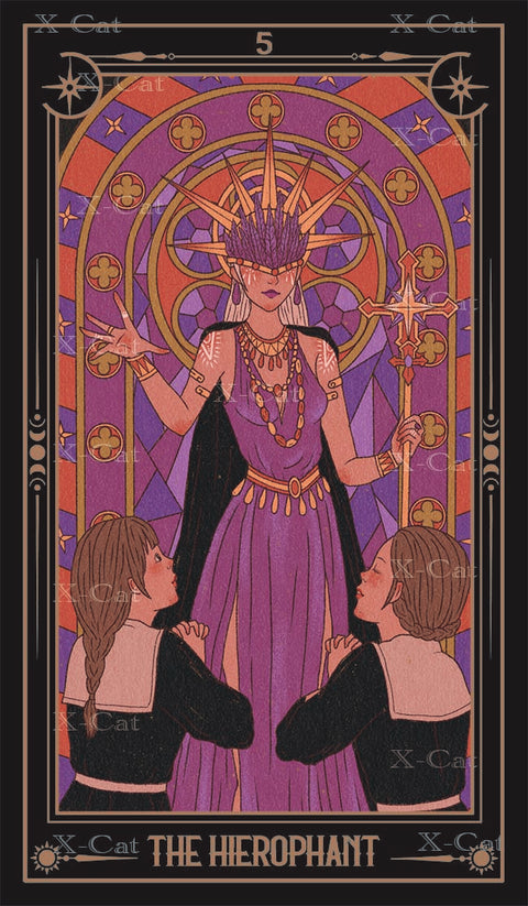 She's Wilderness Tarot – The Hierophant