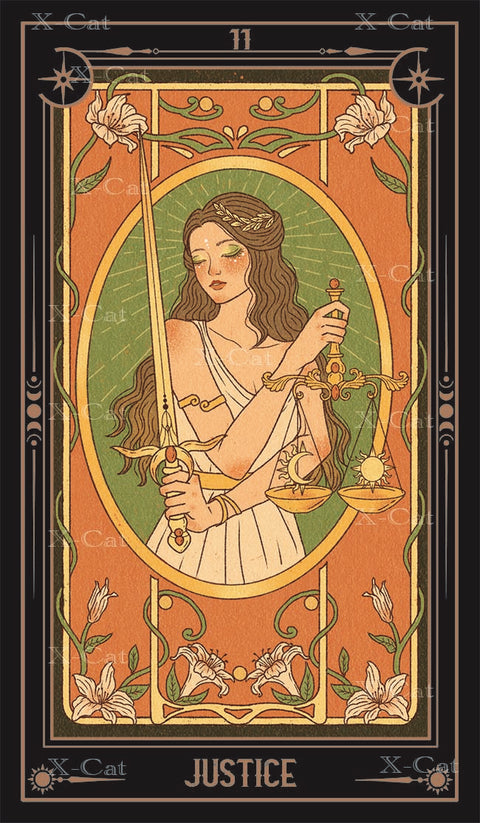 She's Wilderness Tarot – Justice
