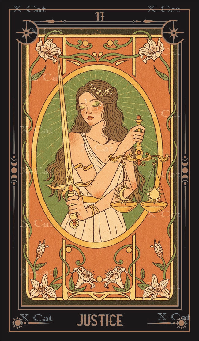 She's Wilderness Tarot – Justice