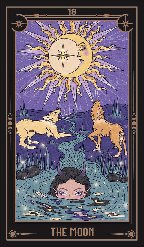 She's Wilderness Tarot – The Moon