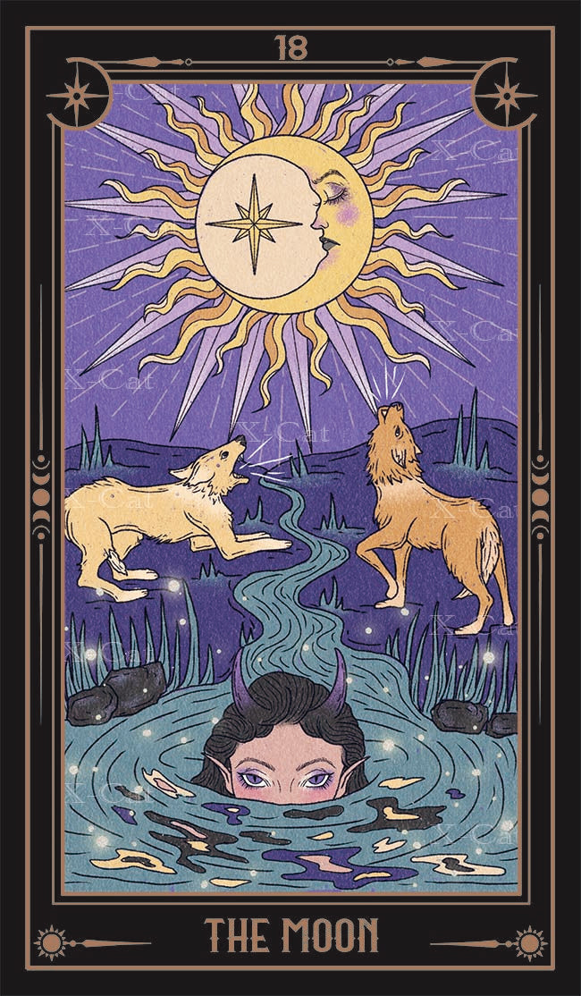 She's Wilderness Tarot – The Moon