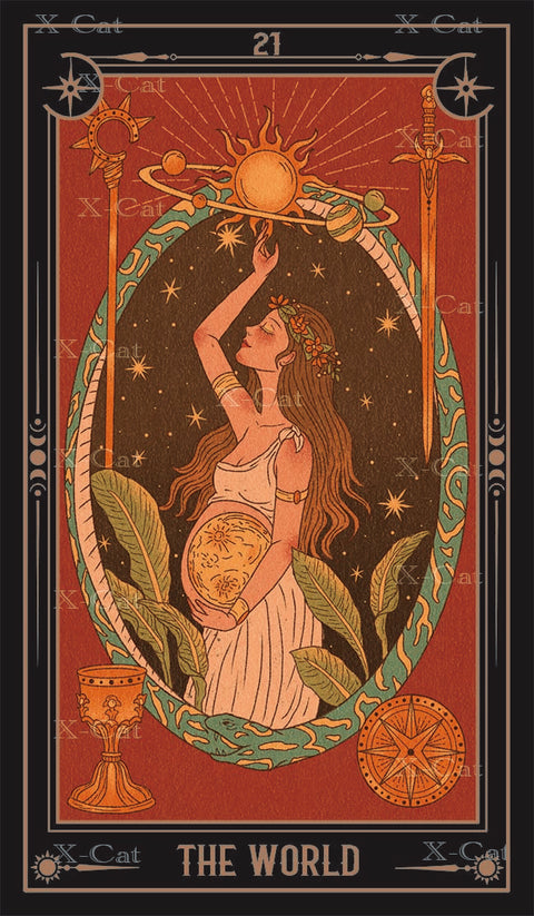 She's Wilderness Tarot – The World