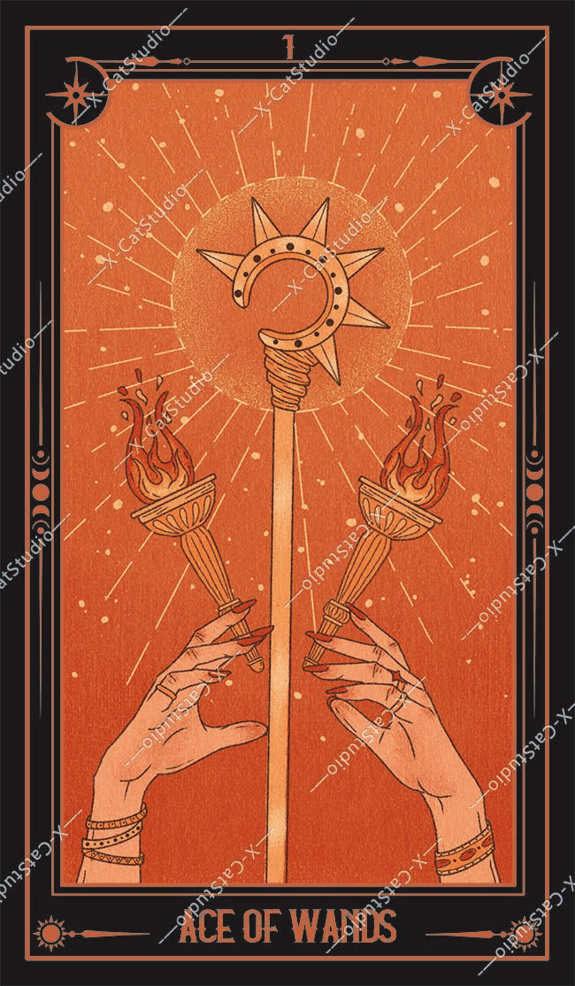 She's Wilderness Tarot – Ace of Wands