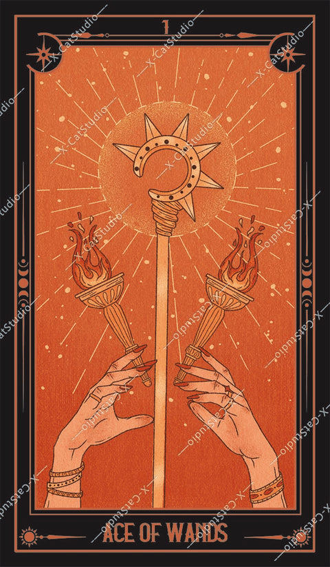 She's Wilderness Tarot – Ace of Wands