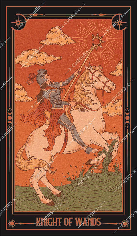 She's Wilderness Tarot – Knight of Wands