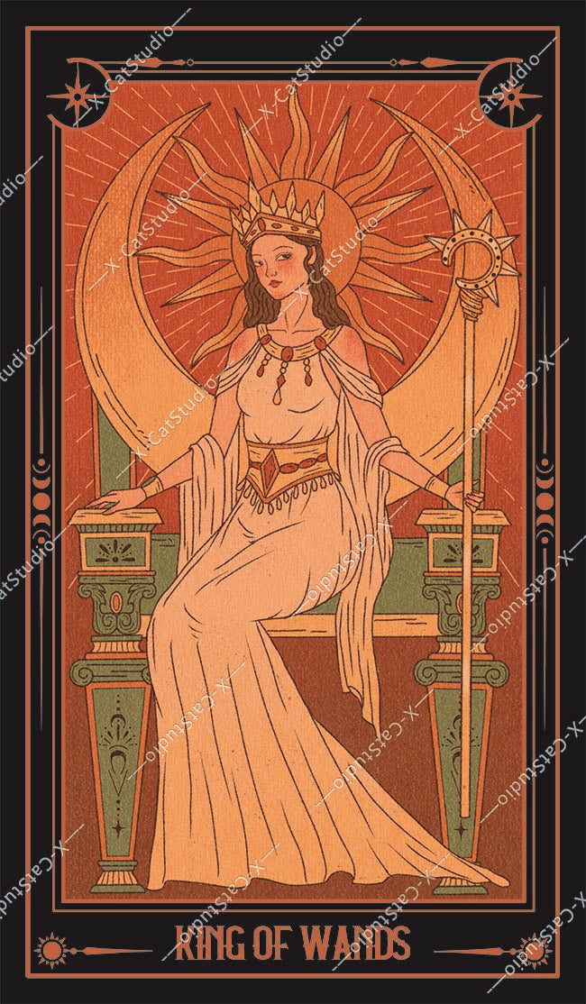 She's Wilderness Tarot – King of Wands