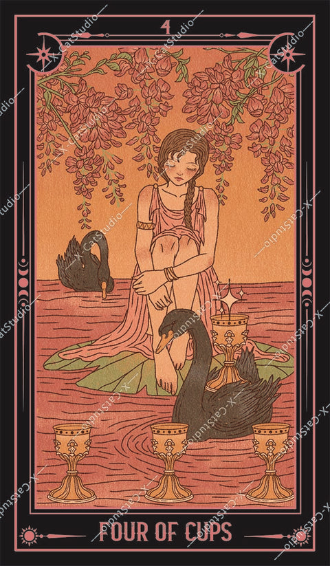 She's Wilderness Tarot – Four of Cups