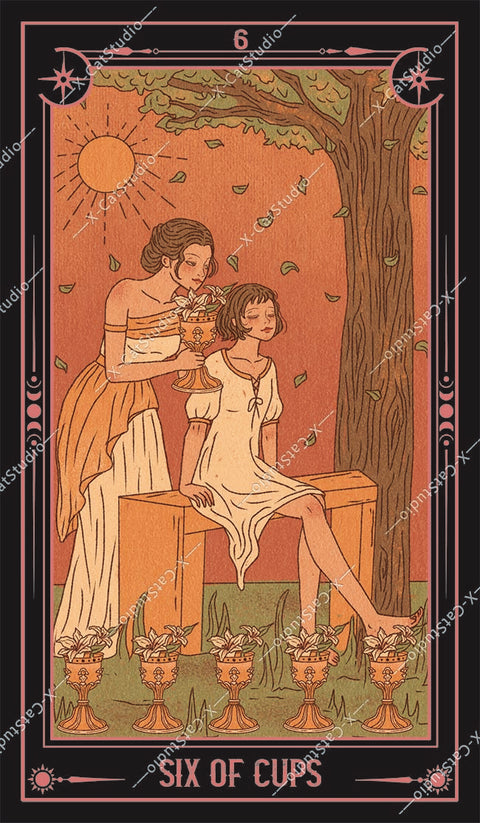 She's Wilderness Tarot – Six of Cups