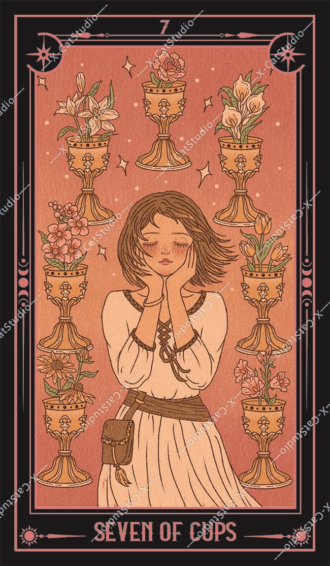 She's Wilderness Tarot – Seven of Cups
