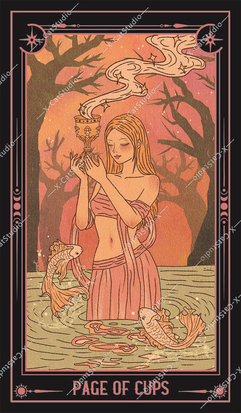 She's Wilderness Tarot – Page of Cups