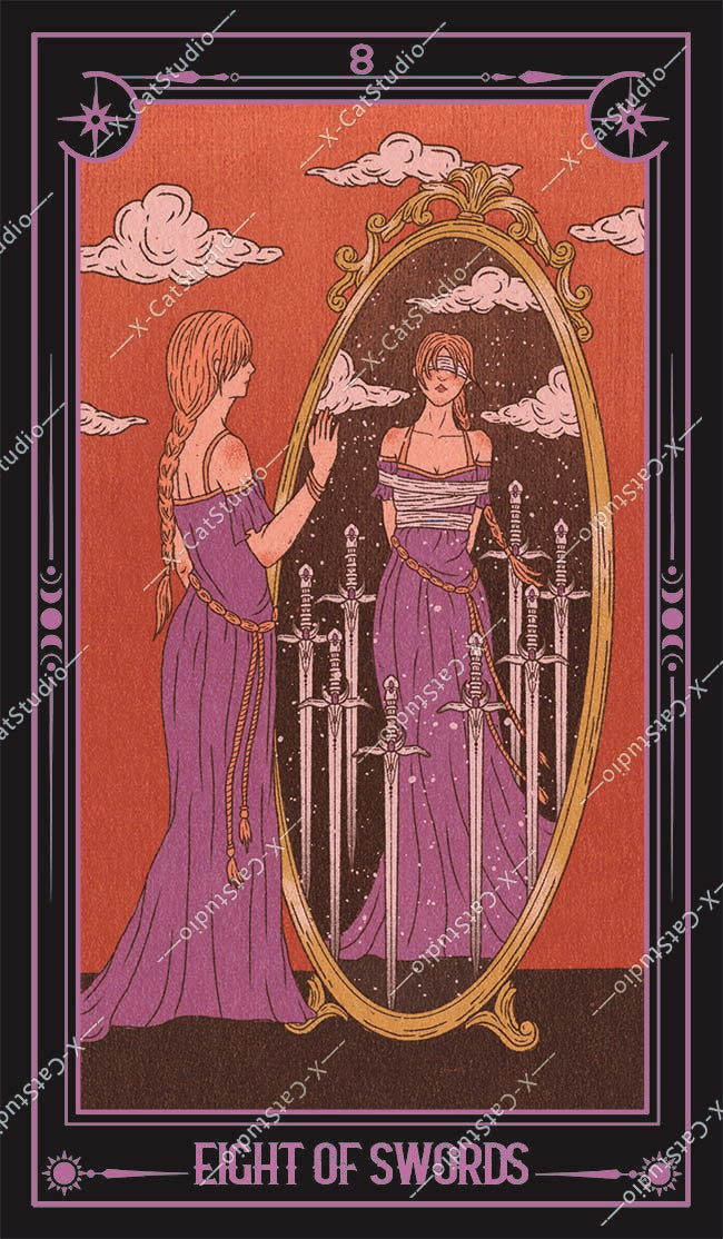 She's Wilderness Tarot – Eight of Swords