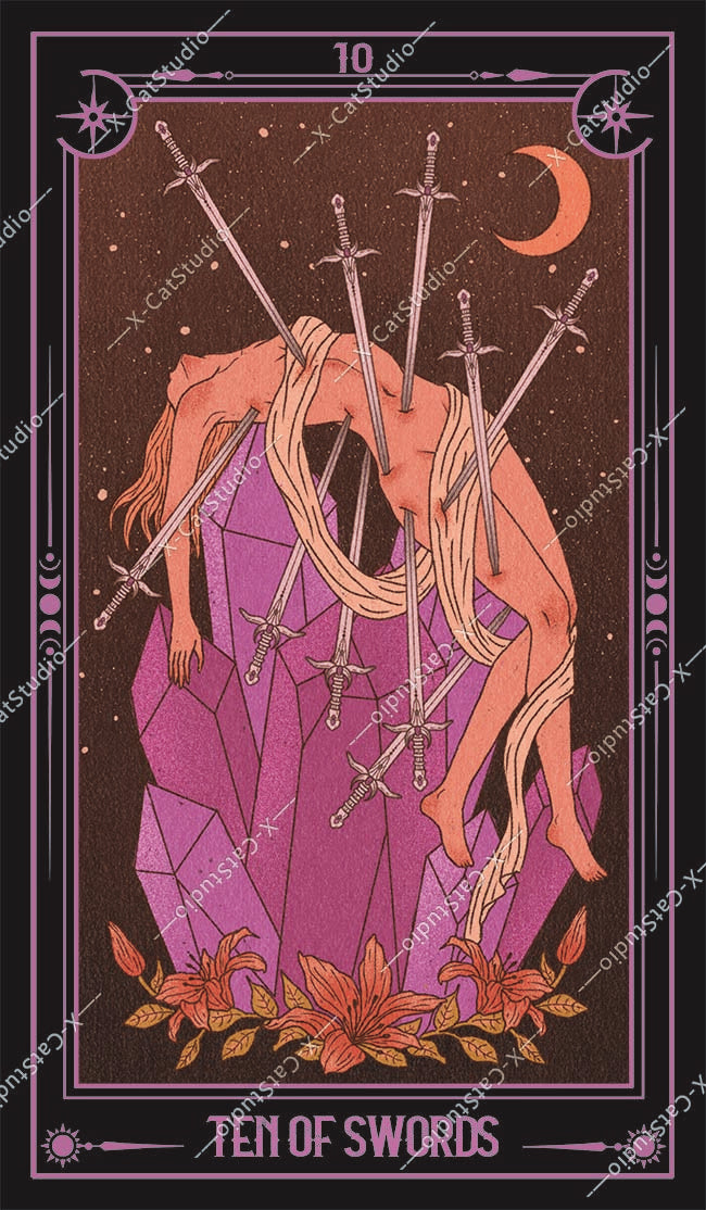 She's Wilderness Tarot – Ten of Swords