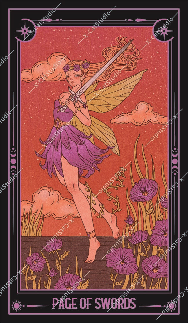 She's Wilderness Tarot – Page of Swords