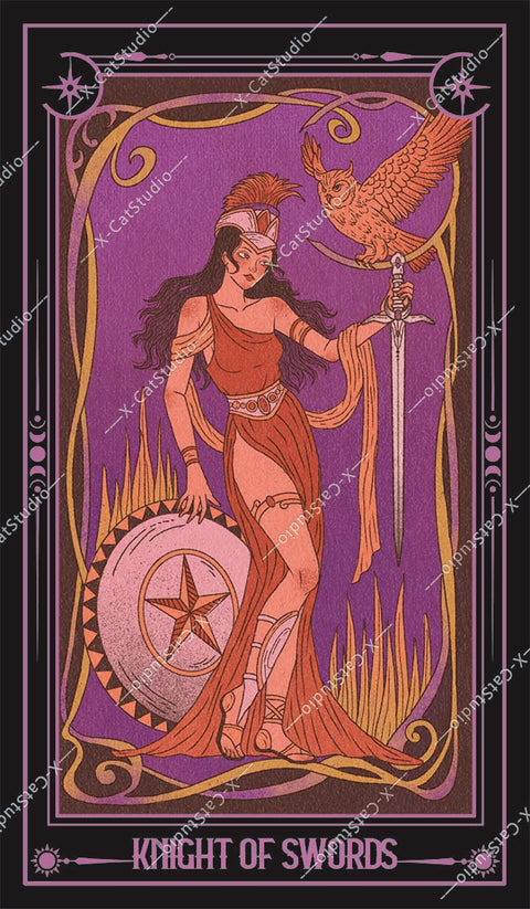 She's Wilderness Tarot – Knight of Swords