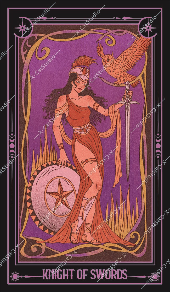 She's Wilderness Tarot – Knight of Swords