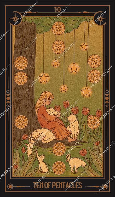 She's Wilderness Tarot – Ten of Pentacles