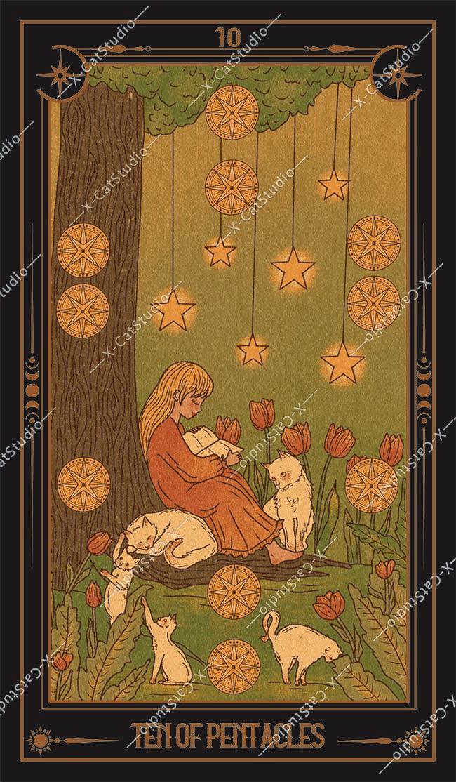 She's Wilderness Tarot – Ten of Pentacles