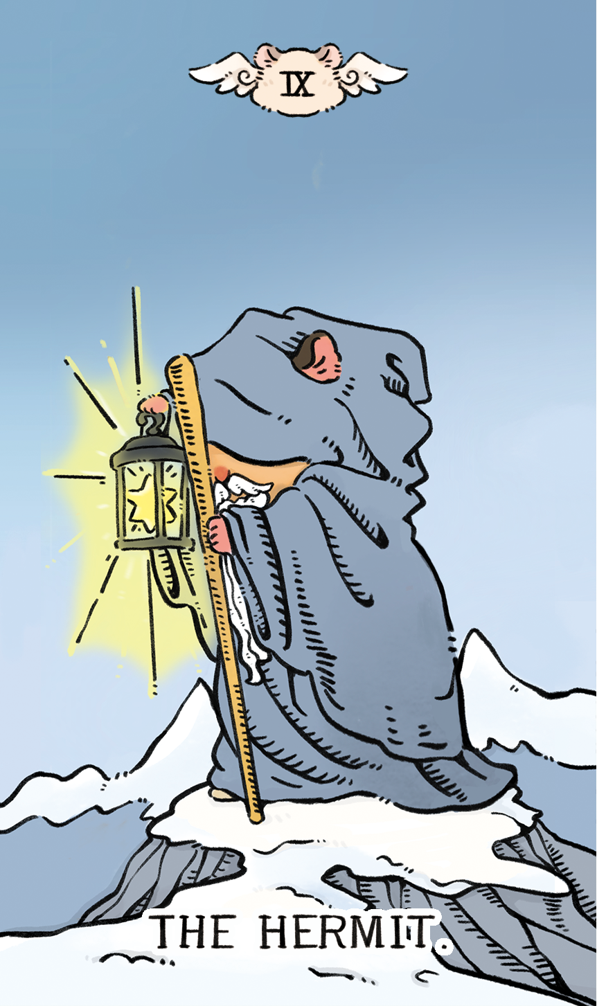 Shushu Tarot – The Hermit